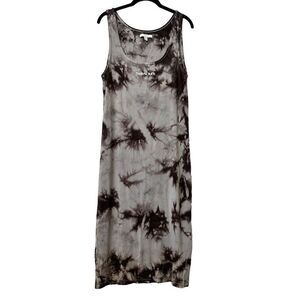 Wear By Erin Andrews Tie Dye Tampa Bay Buccaneers Ribbed Tank Midi Dress Gray XL